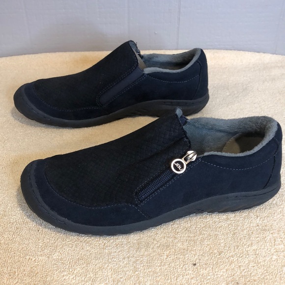 JBU By Jambu Black Slip-On Shoes Memory Foam Women’s 9 Loafer Cranberry B9CRA73 - Picture 1 of 11